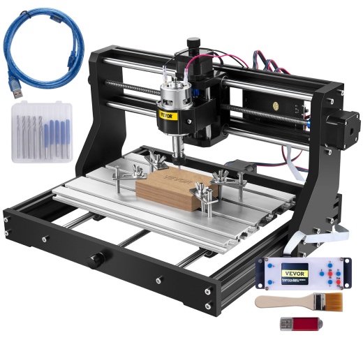 Vevor CNC 3018-Pro Router Machine - 3 Axis GRBL Control
