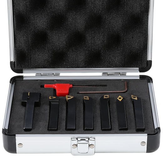 Vevor 7 Pieces Indexable Lathe Turning Tool Holder