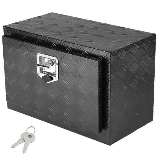 Vevor Underbody Aluminum Truck Tool Box 24" X 17" X 18" Trailer Rv Tool Storage