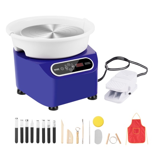 Vevor Pottery Wheel - 11 Inch Pottery Forming Machine with LCD Touch Screen