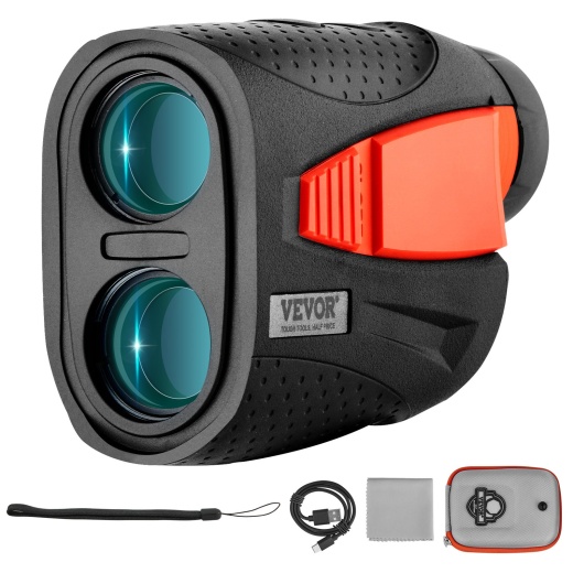 Vevor Magnetic Golf Rangefinder - 1300 Yards Laser Golfing Hunting Range Finder