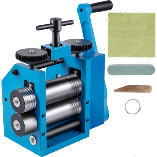 Vevor Rolling Mills 3"/76Mm Jewelry Rolling Mill Machine