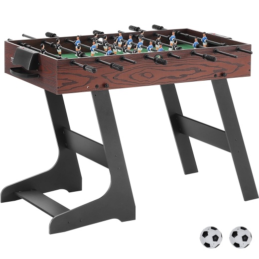 Vevor Folding Foosball Table - 42 Inch Standard Size Foosball Table