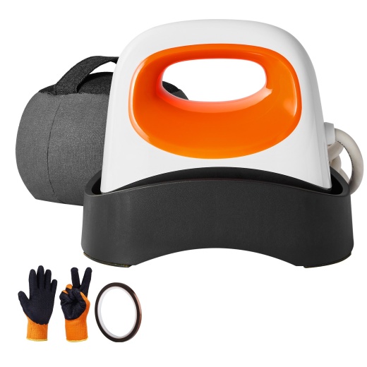 Vevor Hat Press Machine Mini Hat Heat Press For Caps 6.1 X 3.5 Inch Plate White