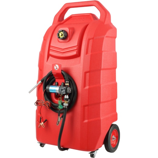 Vevor Fuel Caddy - 32 Gallon Portable Fuel Storage Tank On-Wheels