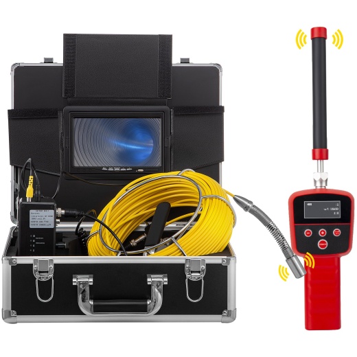 Vevor Sewer Camera With Locator, 165' Cable