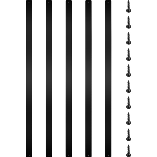 Vevor Deck Balusters - 16 Pack Metal Deck Spindles for Wood and Composite Deck