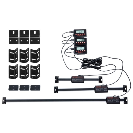 Vevor Digital Readout Linear Scale 3 Axis DRO Display Kit