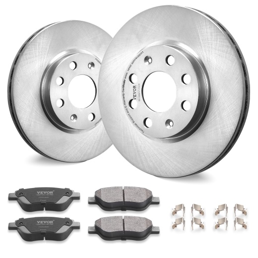 Vevor Front Ceramic Brake Pads & Rotors Kit For Vauxhall Adam Corsa D Hatchback