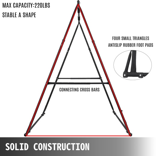 Pull Up Bar Foldable Pull Up Station Aerial Yoga Stand Frame