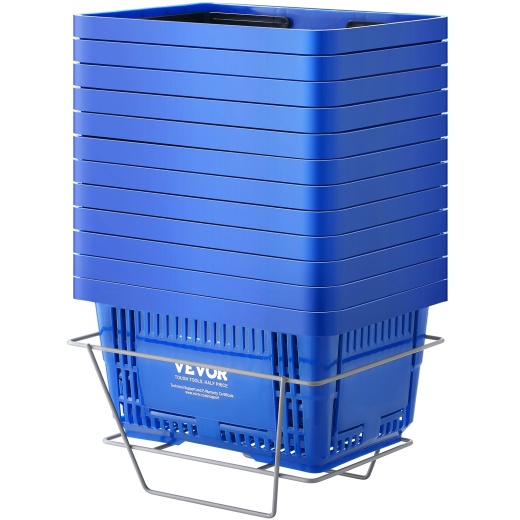 Vevor Shopping Basket, Set Of 12