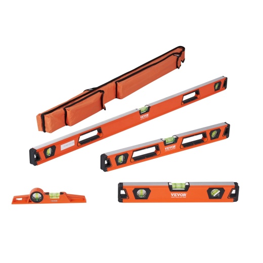 Vevor Magnetic Torpedo Level, 48/24/16/10 in Mechanical Level Set