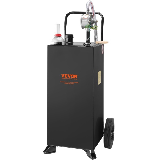 Vevor 30 Gallon Gas Caddy - Fuel Storage Tank with Wheels