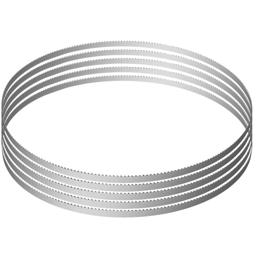 Vevor Band Saw Blade - 79.5X0.63X0.02 Inch, 5 Pcs/Pack Meat Bandsaw Blades for Replacement