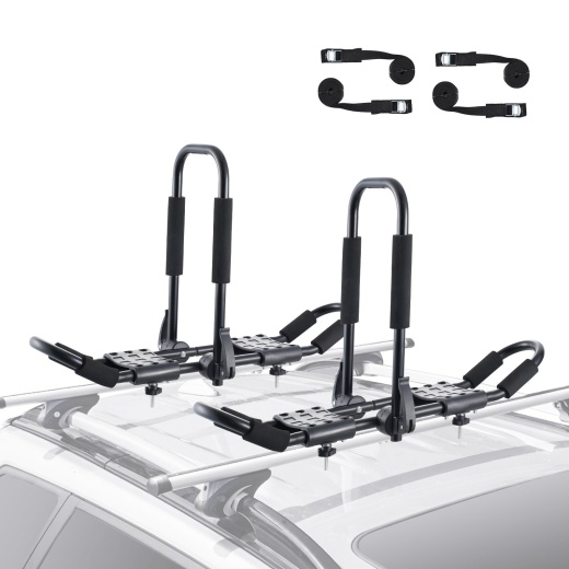 Vevor Kayak Roof Rack 1 Pair J-Bar Soft Roof Rack