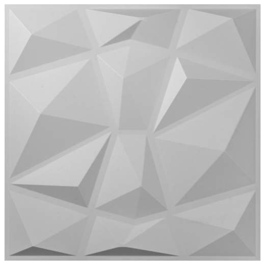 Vevor 13 Pack 19.7X19.7Inches Diamond White 3D PVC Wave Panels