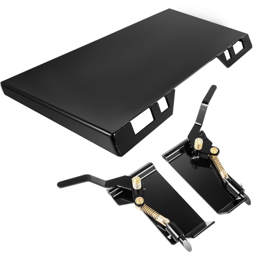 Vevor Skid Steer Quick Attachment Plate & Conversion Adapter Latch Box 1/4"