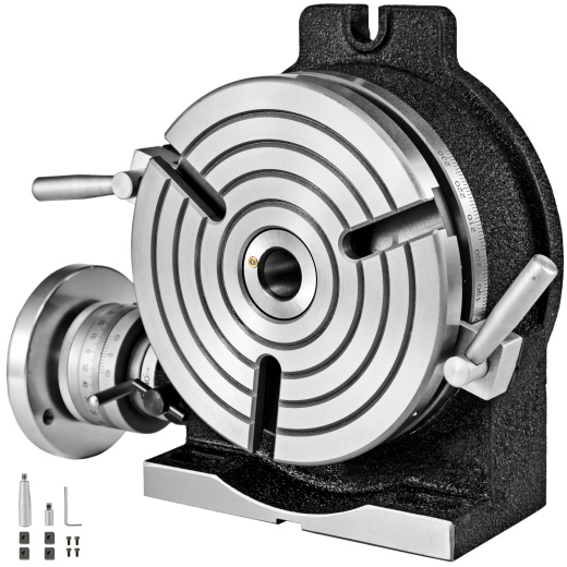 Vevor Rotary Table 8 Inch - Horizontal & Vertical Milling Solution