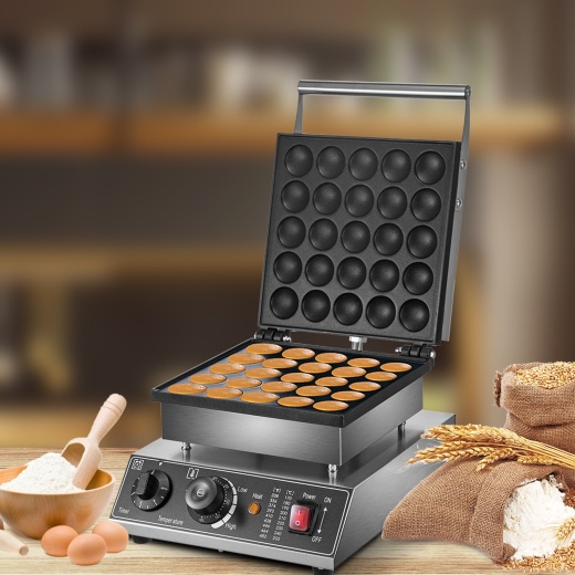 Vevor Mini Dutch Pancake Maker - Electric Poffertjes Machine