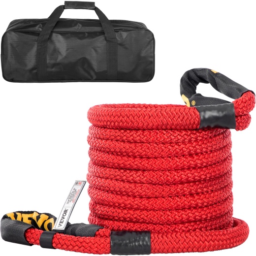 Vevor 3/4" X 31.5' Kinetic Recovery Tow Rope for Off-Road Vehicles