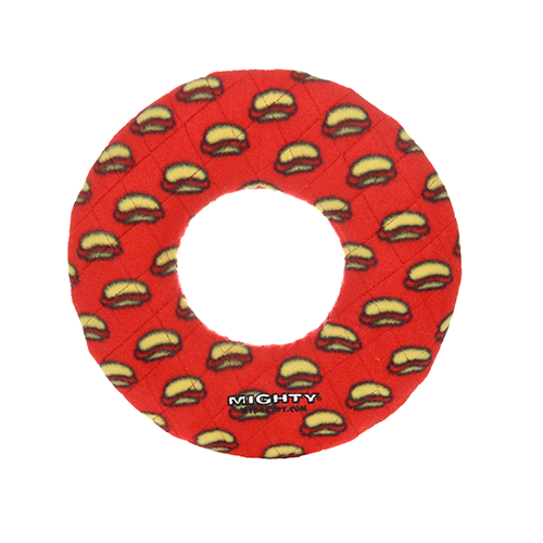 Mighty Ring Red - The Ultimate Chew Toy for Dogs