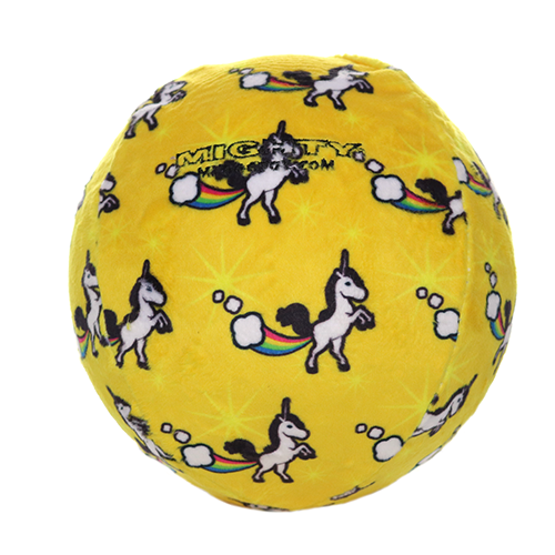 Mighty Ball Large Unicorn - Durable Dog Toy for Fetch and Play