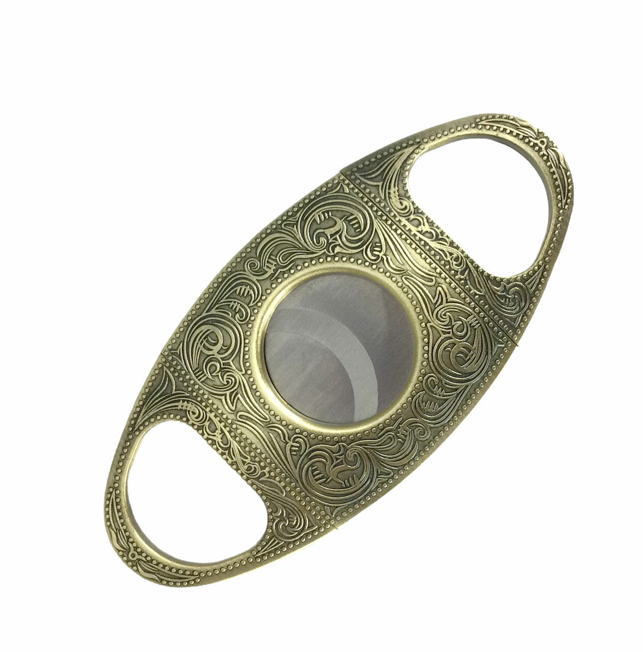 Visol Wild West Antique Gold Cigar Cutter