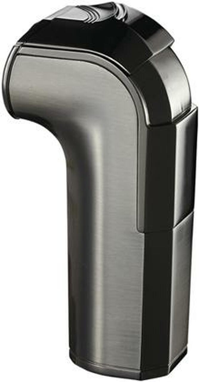 Visol Handle Triple Jet Flame Satin Gunmetal Cigar Lighter