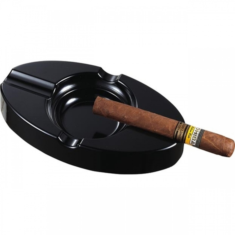 Visol Mauricio Black Cigar Ashtray