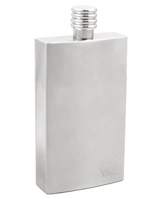 Visol Cosmopolitan Stainless Steel Hip Flask