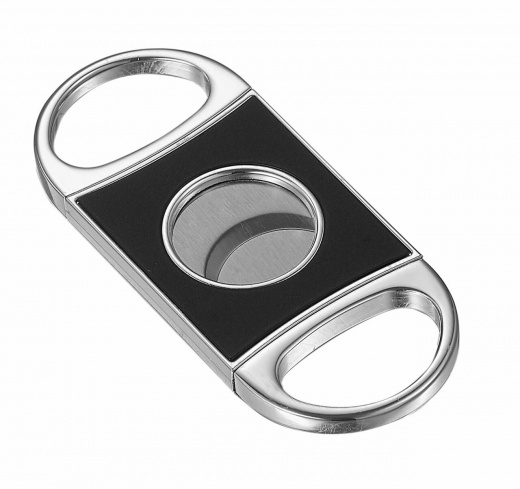 Visol Vincent Matte Black Double Guillotine Cigar Cutter