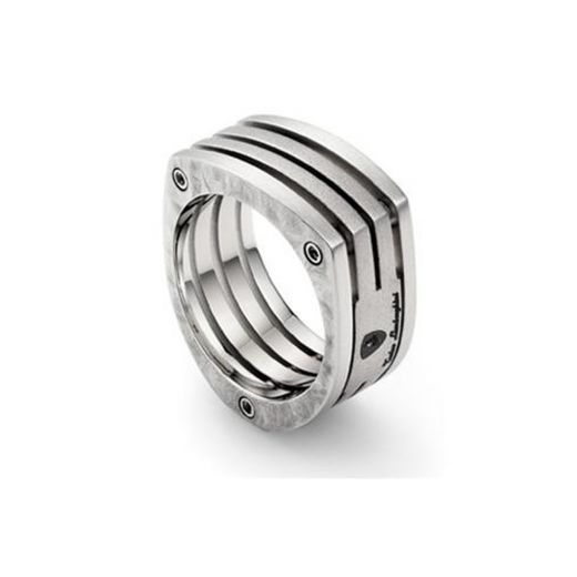 Tonino Lamborghini Motore Titanium Men's Ring