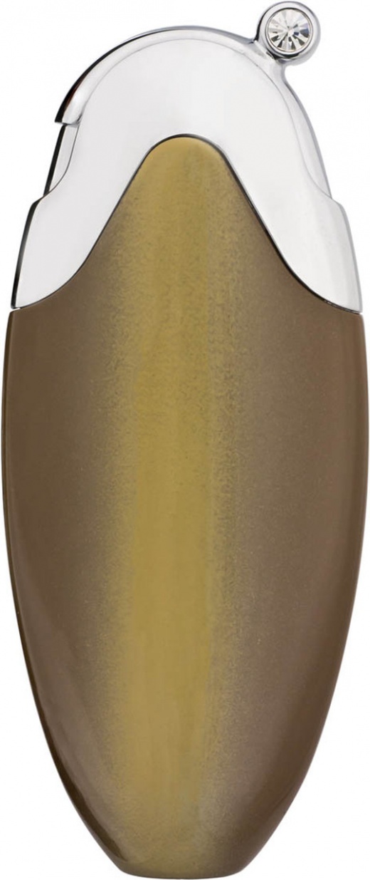 Caseti Olivia Brown Travel Perfume Atomizer W/ Swarovski Crystals