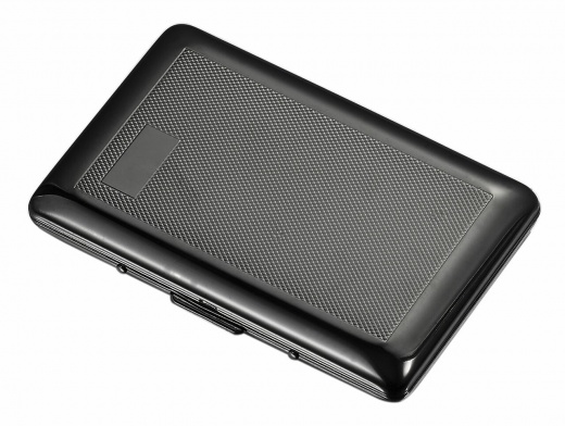 Visol Mason Gun-Metal Cigarette Case