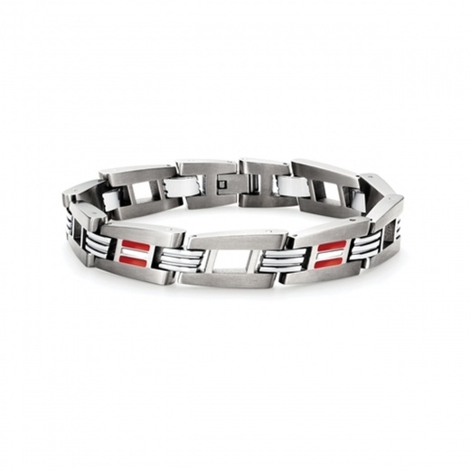 Tonino Lamborghini Corsa Stainless Steel Bracelet