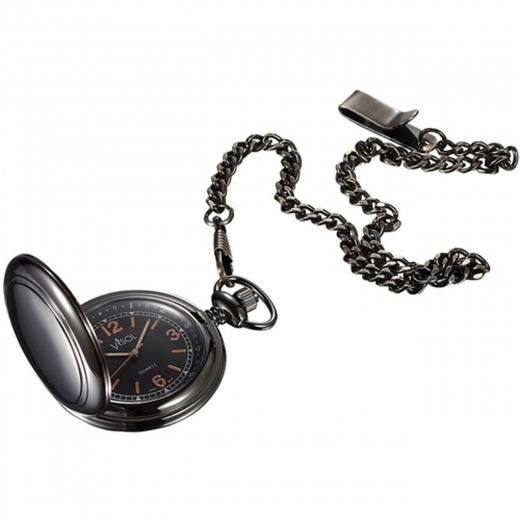 Visol Diesel Gun Metal Pocket Watch