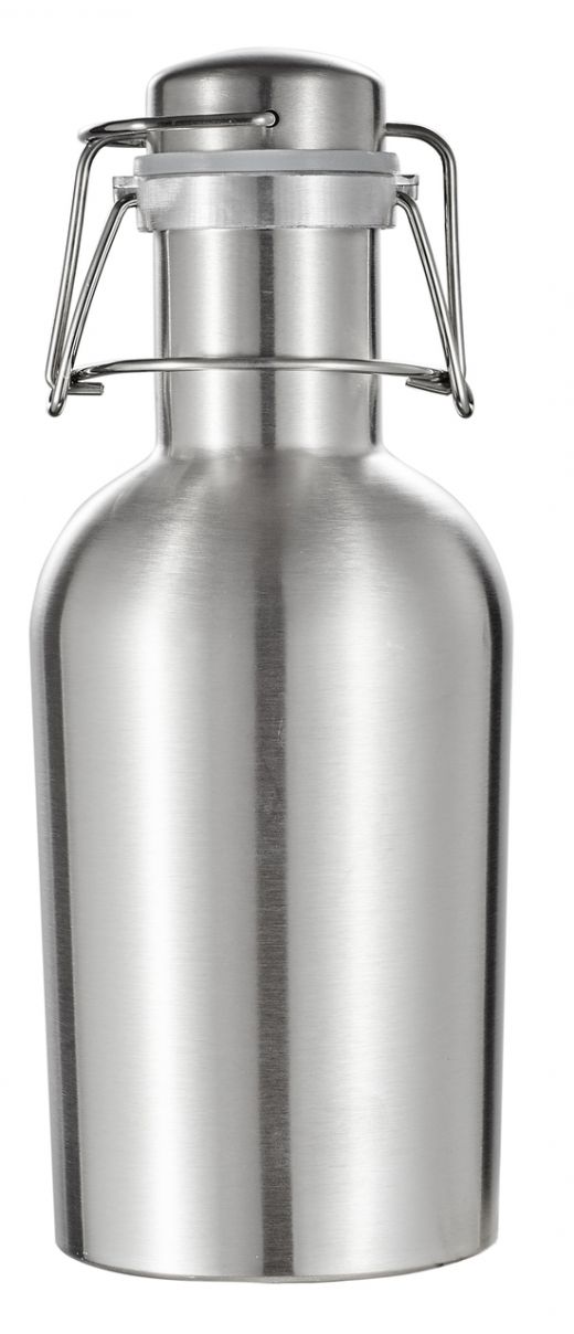 Visol Cassis Stainless Steel 32 Oz Beer Growler