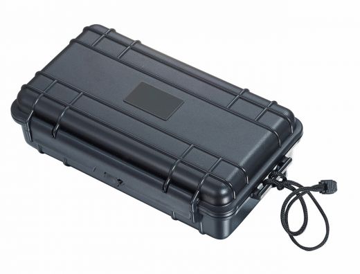 Visol Wyatt Hard Plastic Travel Cigar Humidor