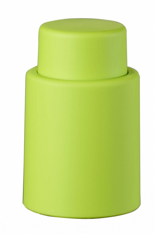 Visol Vacustopper Green Rubberized Wine Stopper Pump