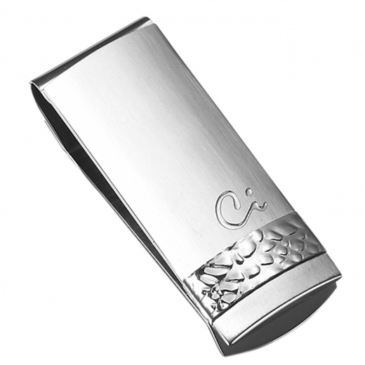 Caseti Pebble Stainless Steel Money Clip