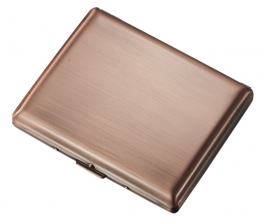 Visol Mercury Stainless Steel Double Sided Twenty Cigarette Pocket Case