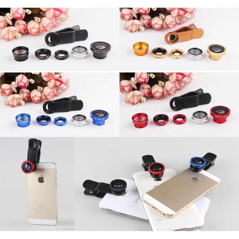 Clear Image With 5 Clip And Snap Lens For Your Smartphone