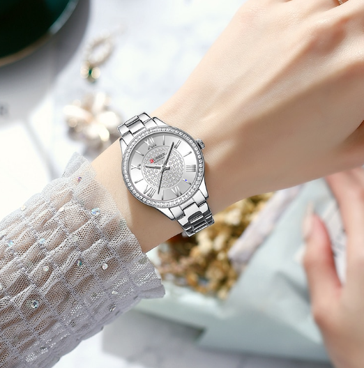Filigree Curren Women's Watch Silver