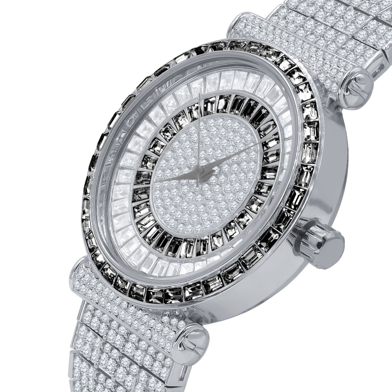 Foxy Cz Iced Out Watch