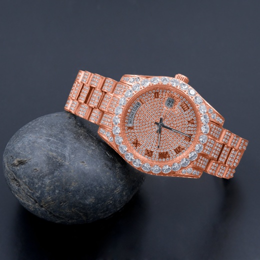 Crown Steel Watch