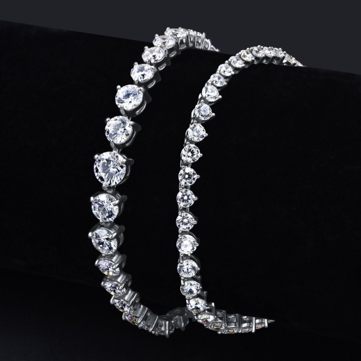 Serac Brass Iced Out Chain Cz - Elevate Your Style with Unparalleled Shine
