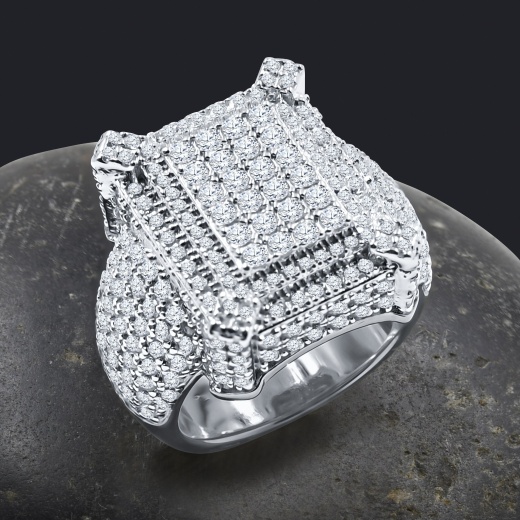 Ombre 925 Silver Ring Cz: Elevate Your Jewelry Collection