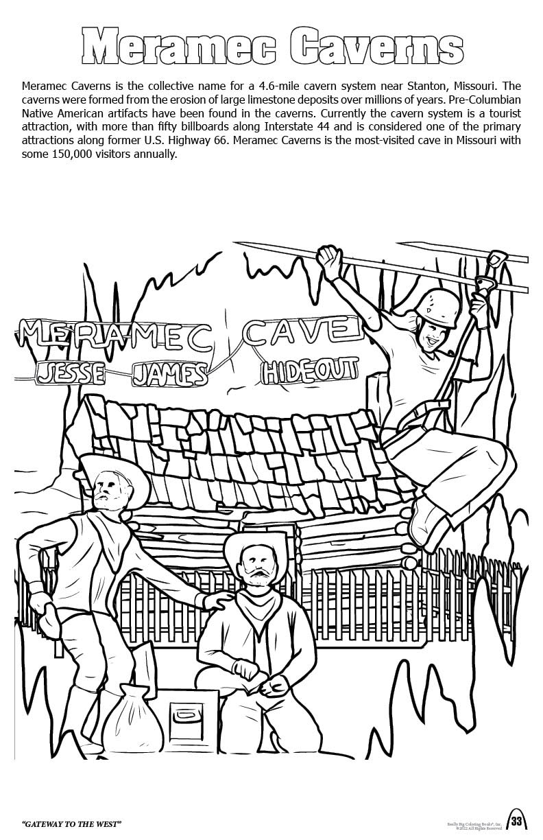 Coloring in Saint Louis Giant Tablet Coloring Book 11” x 17” - Imprint  Coloring Books