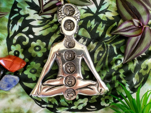 7 Chakra Metal Burner - Unique Altar Decor