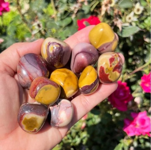 Natural Tumble Stone : Mookaite